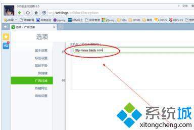 关闭窗口拦截功能的步骤5