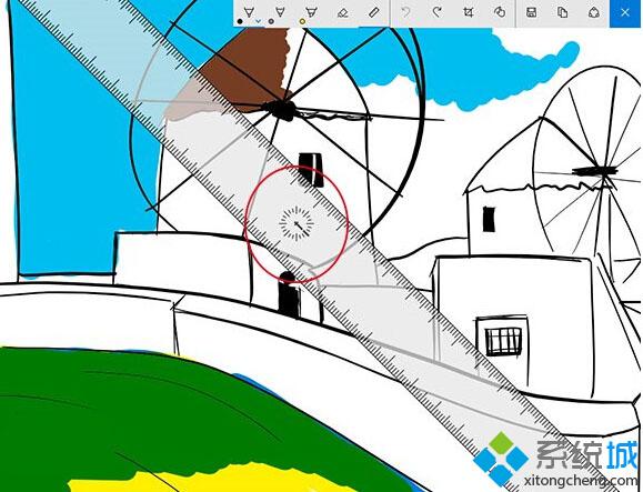 Win10年度更新版Windows Ink直尺添加指南针:定向标记更智能