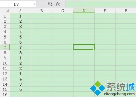 xp系统下对wps表格数字进行筛选的方法