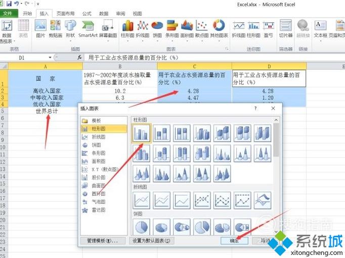 xp系统下使用excel2010分析处理水资源表的方法