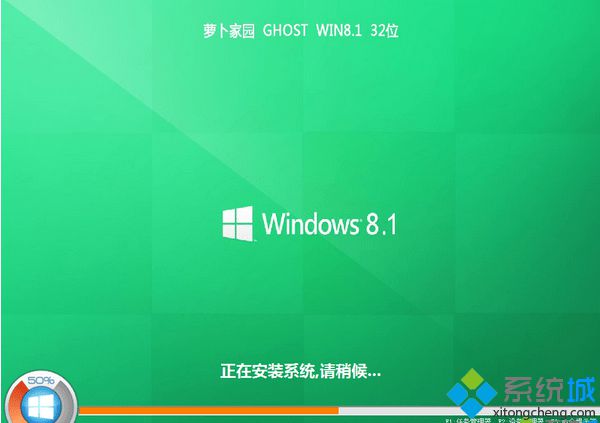 萝卜家园ghost win8.1 32位经典装机版