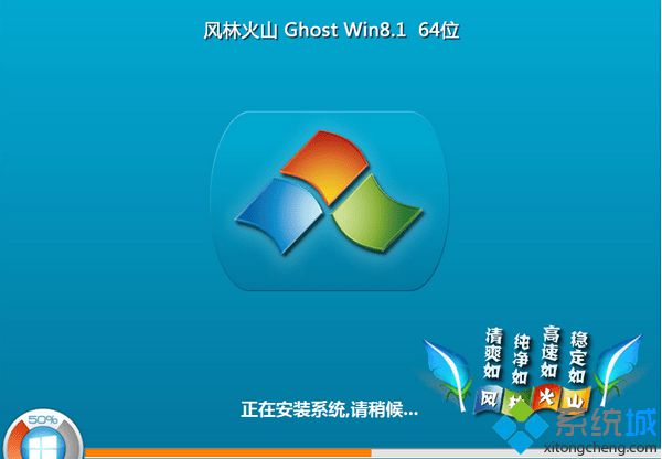 风林火山FLHS ghost win8.1 64位经典专业版