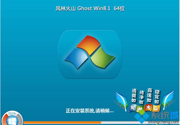 风林火山FLHS ghost win8.1 64位优化精简版