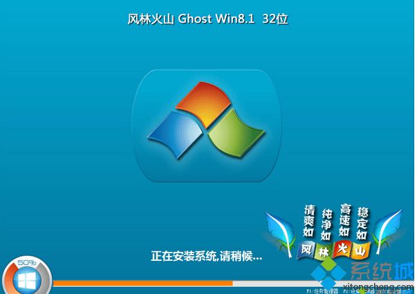 风林火山FLHS ghost win8.1 32位精简旗舰版