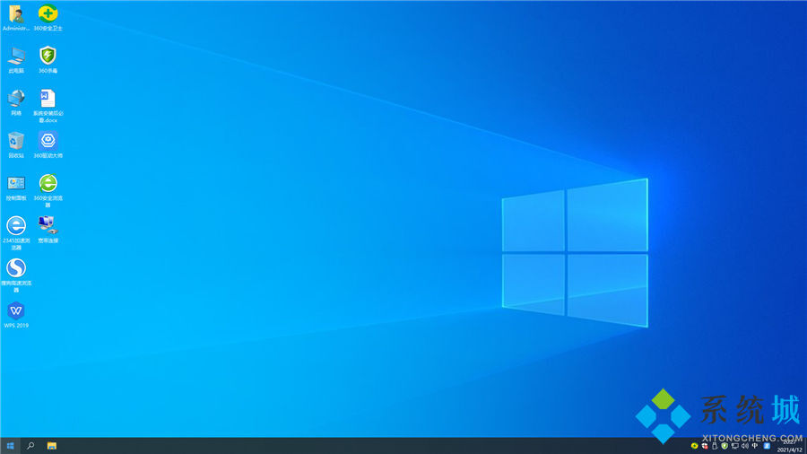 系统之家ghost win10 32位优化纯净版v2021.06系统桌面图