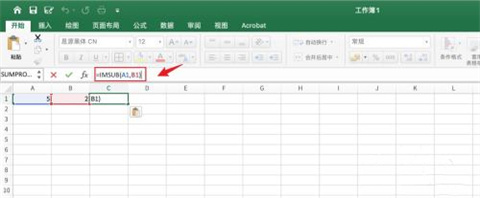 excel减法公式怎么用 excel减法函数是哪个