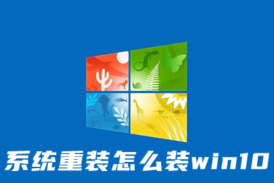 系统重装怎么装win10