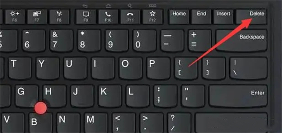 笔记本电脑键盘删除键是哪一个 电脑打字删除键在哪里打出来