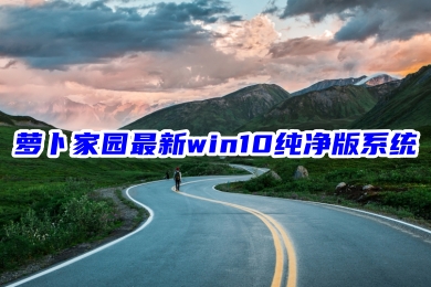 萝卜家园最新win10纯净版系统