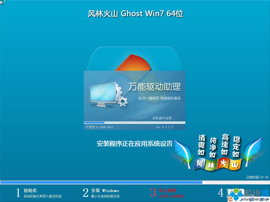 风林火山FLHS GHOST WIN7 驱动安装图