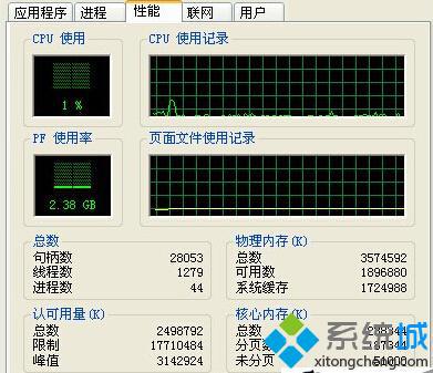 Winxp系统任务管理器菜单栏不见了问题的解决步骤3