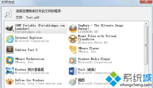 在win7系统电脑里面文件无法选择默认打开方式怎么办