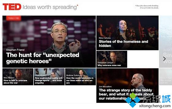 Win10 Mobile/PC通用版《TED》应用发布：汇集各类精彩演讲视频
