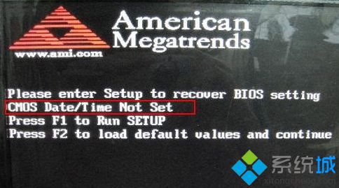 电脑开机提示CMOS Date/Time Not Set怎么办？如何解决