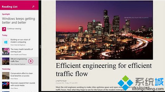 微软更新Win8.1阅读列表应用，希望大家升级到Win10系统
