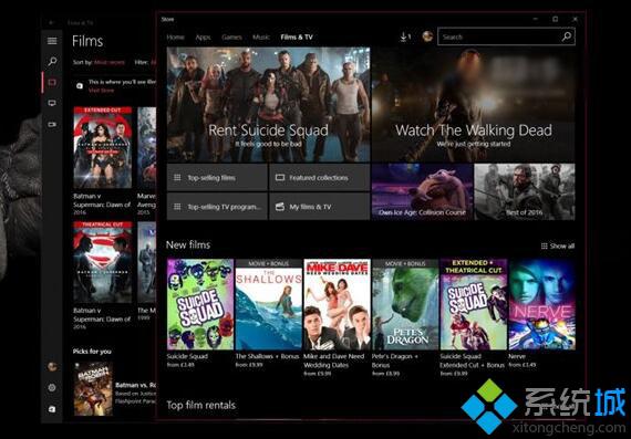 Win10《电影和电视》将升级：支持4K视频片源的购买和播放