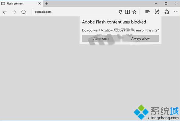 Windows10创造者更新中：Edge将自动拦截Flash内容
