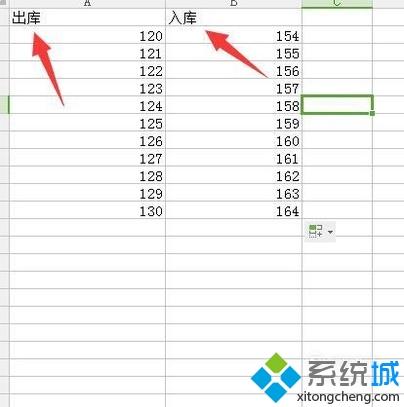 xp系统下使用excel快速求出库存的方法