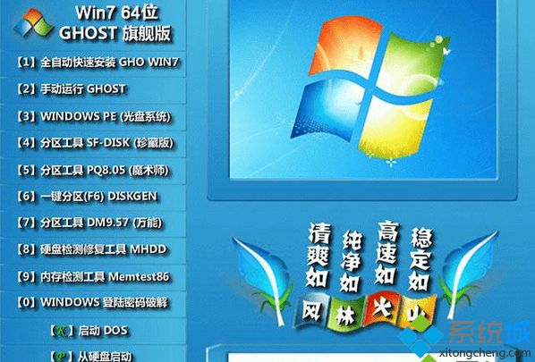 win7纯净安装版64位iso下载盘和安装方法