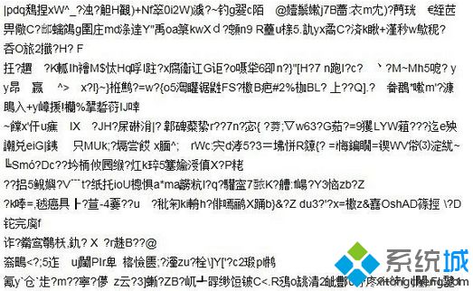 Win7系统打开应用后字体全是乱码的原因和解决方法