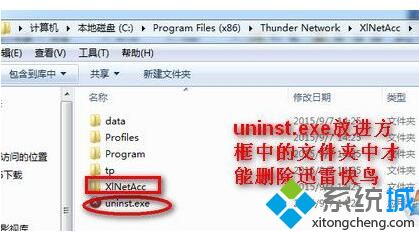 windows10系统迅雷快鸟无法卸载如何解决