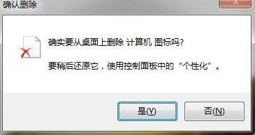 win7系统总弹出“确认删除”窗口关不掉怎么办