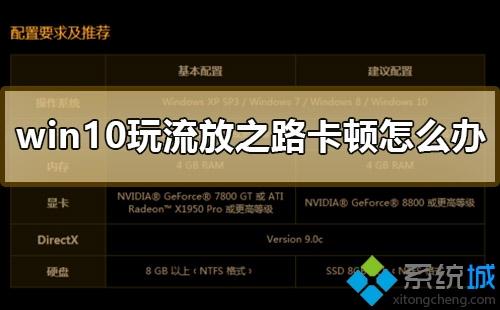 win10正式版系统玩流放之路卡顿如何解决