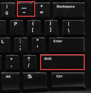 笔记本电脑减号怎么打 在笔记本电脑上打出减号的三种方法