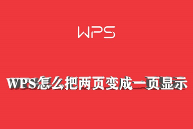 wps怎么把两页变成一页显示 wps文档两页调成一页的方法介绍