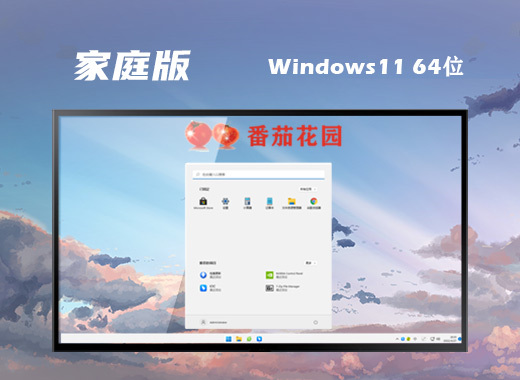 番茄花园 22H2 Win11 64位 稳定家庭版系统镜像 v2022.06