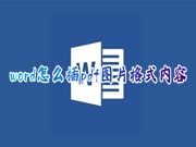 word怎么插pdf图片格式内容 pdf怎么插到word文档里面显示