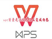 wps背景是浅绿色怎么变成白色 电脑wps底色怎么换成默认白色