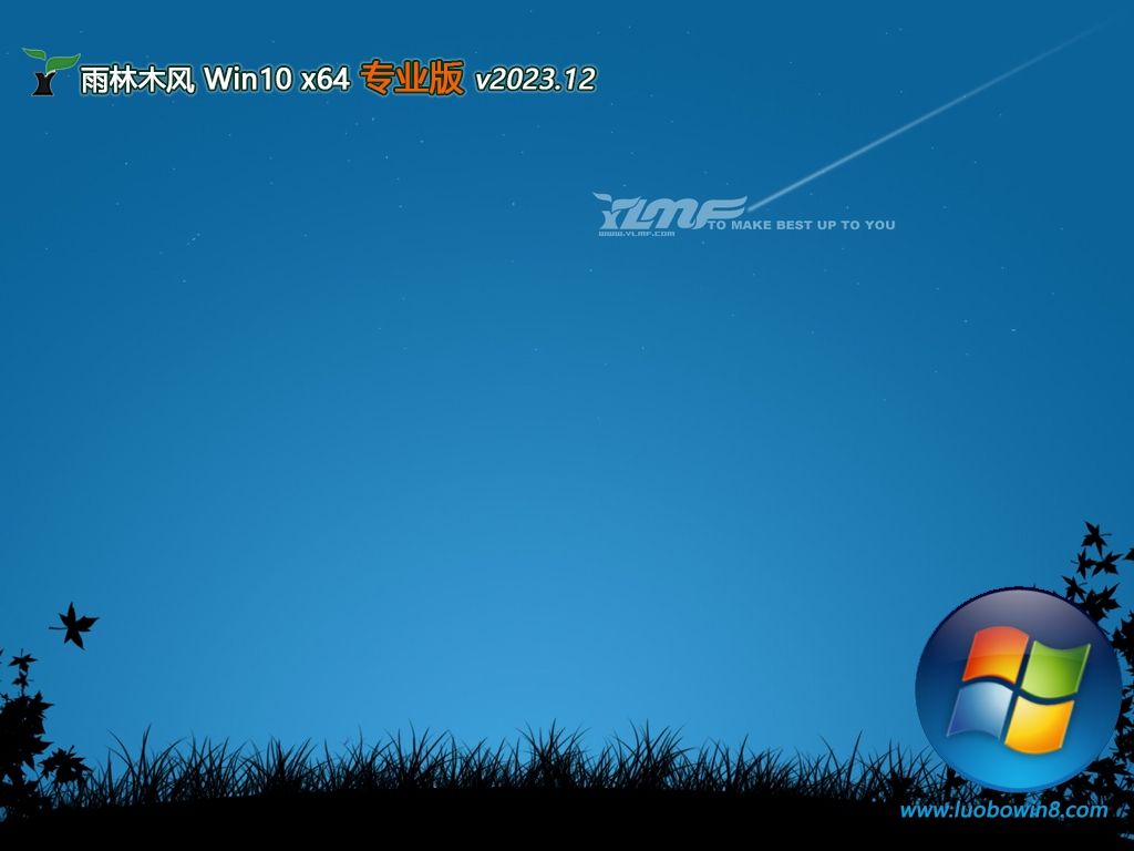 雨林木风win10 64位通用可靠版v2023.12