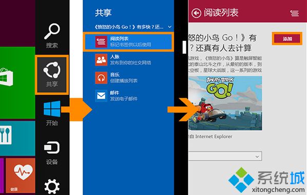 Win8.1系统阅读列表功能的使用技巧