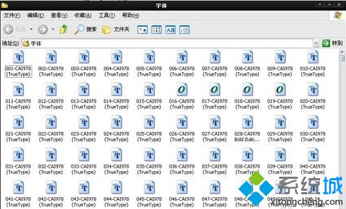 xp系统怎么添加字体？windows xp添加字体的方法